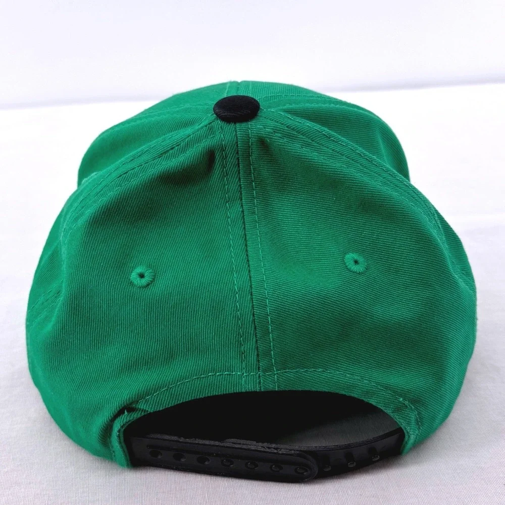 UNT North Texas Mean Green Eagle Cap Youth One Size Green Snapback Embroider NEW
